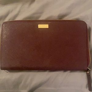 Kate spade plum wallet